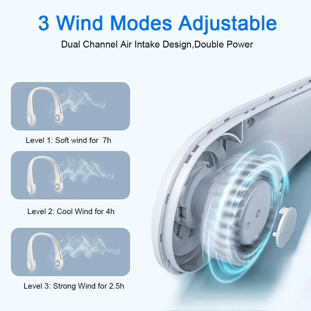 Evorlix™ Portable Bladeless Neck Fan