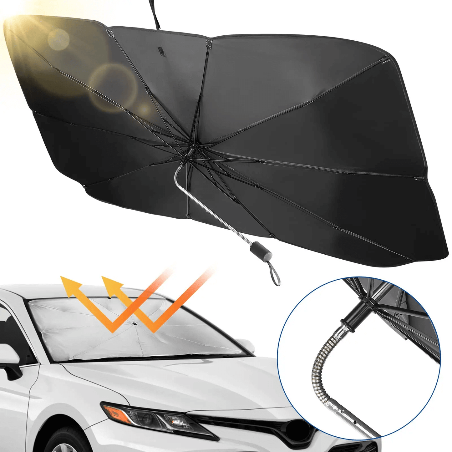 Evorlix™ Foldable Car Sunshade Umbrella
